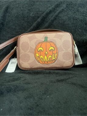 Coach Jamie Camera Bag Jack-o’-Lantern Pumpkin